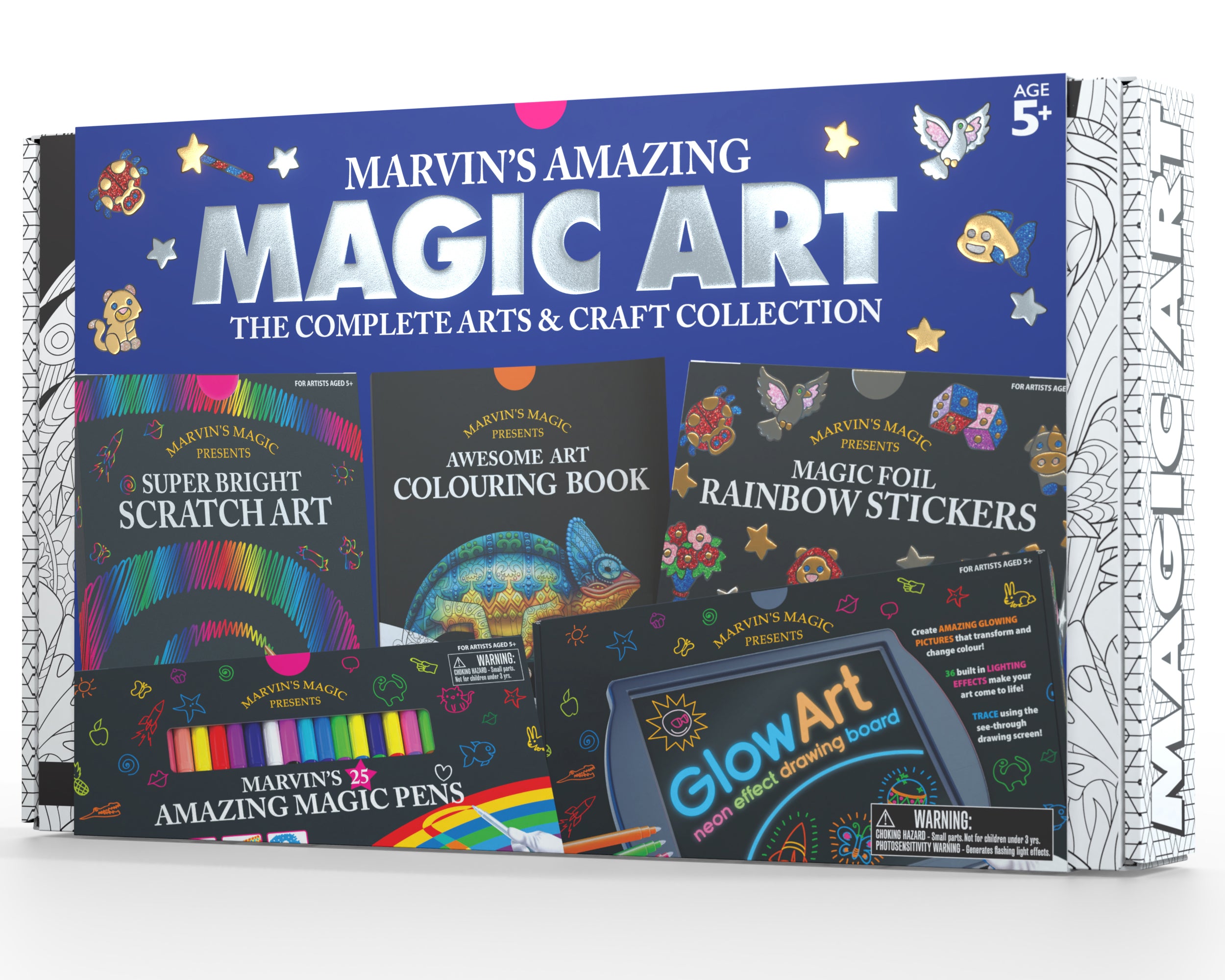 Colouring Book and Sketch Pad – Marvin's Magic Worldwide